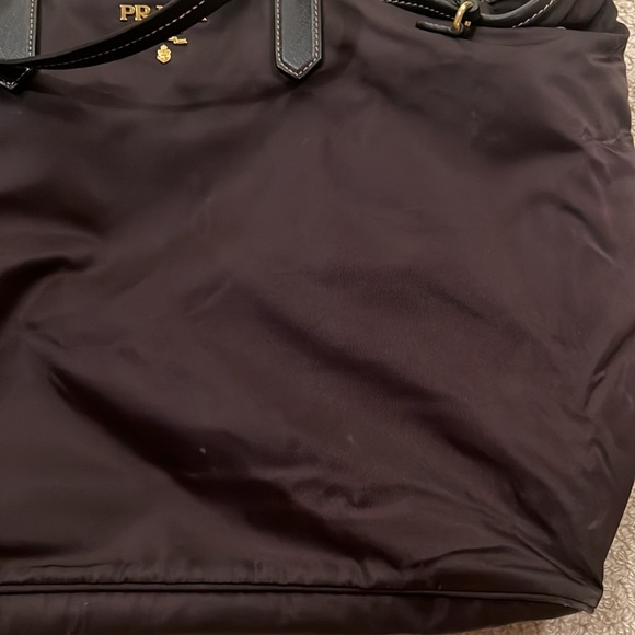 Prada Nylon Tote Bag Eggplant - Picture 7 of 7